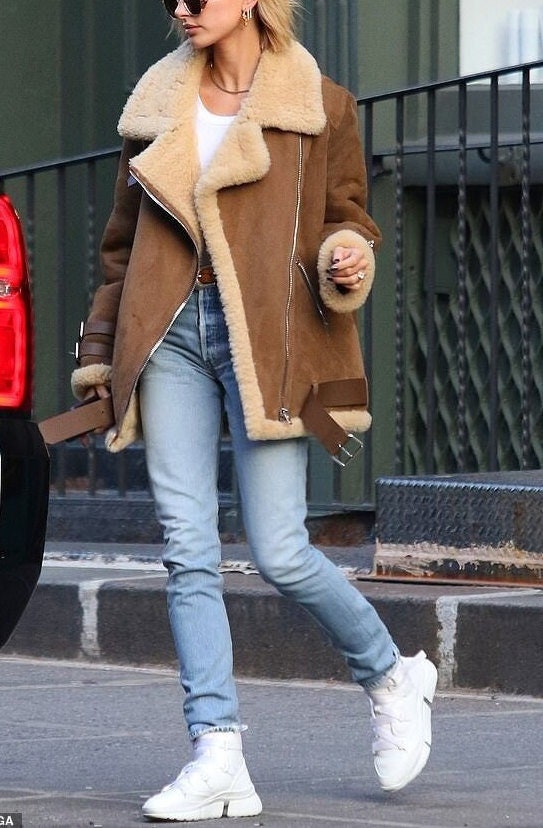 sheepskin coat women