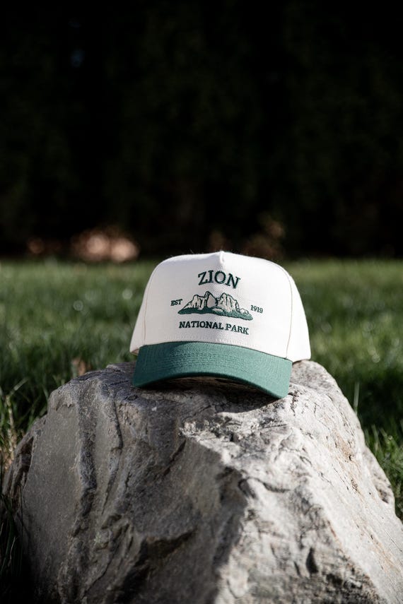 Zion National Park Hat | Two-Tone Snapback Cap