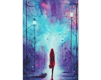 Her Journey Canvas Wall Art