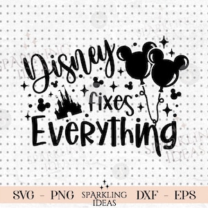 Soluciona todo SVG, Vacaciones mágicas Svg, Archivo Png del mejor día de todos los tiempos, Archivos SVG para Cricut, Descarga digital