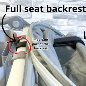 Full seat backrest for Thule Urban Glide 2 zdjęcie 1