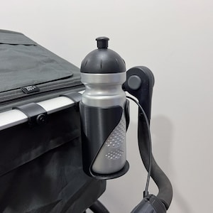 Cup holder for Thule Urban Glide 1 + 2 + 3 + 4 + Chariot + Thule Glide (holder for small or large bottle)