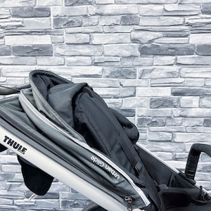 Set accessoires voor Thule Urban Glide 2 Beensteun, bekerhouder, mobiele houder, rugleuning met volledige zitting afbeelding 8