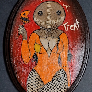 Trick r Treat Female Sam Horror Art