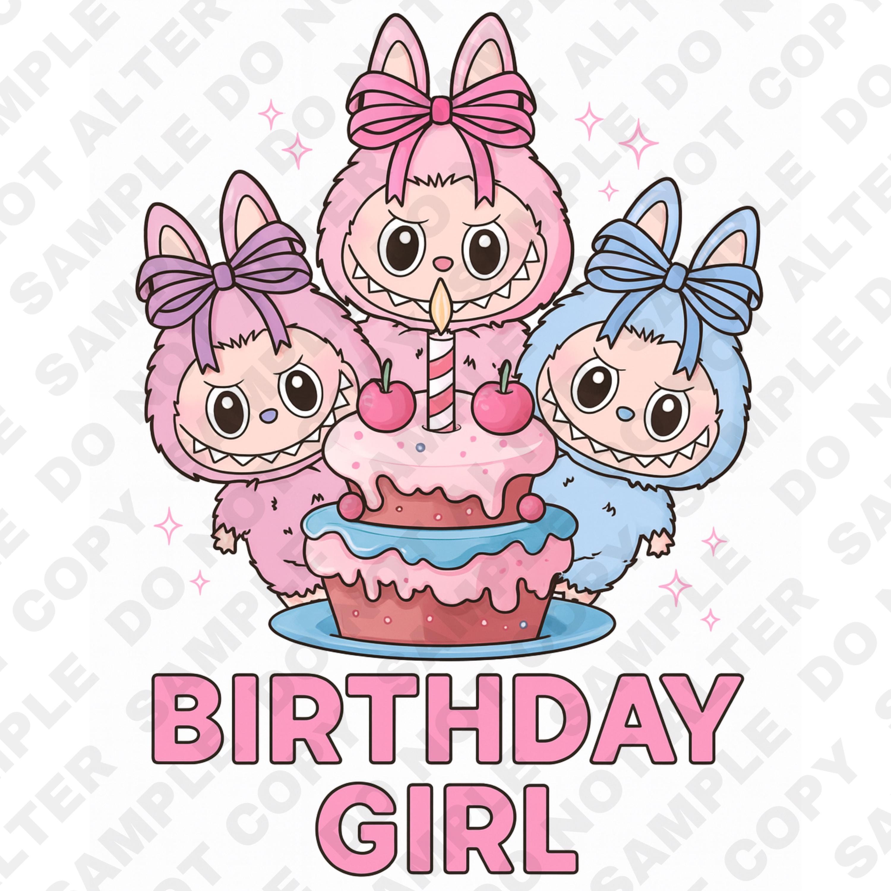 la bu bu Happy birthday svg digital download image celebration labubuhappybirthday big into energy labubu blind box