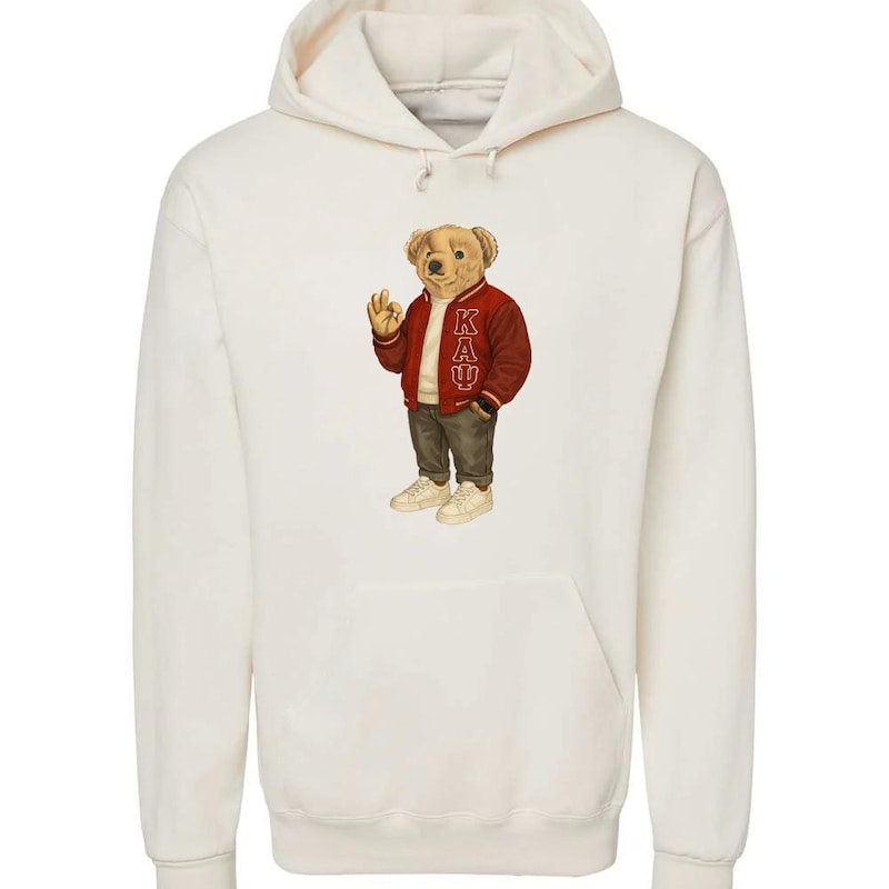 Kappa Signages Kappa Bear Hoodie - Etsy
