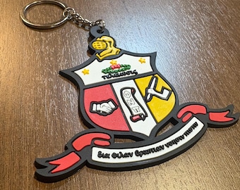 Kappa Alpha Psi Shield Keychain