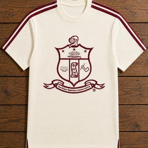 Embroidered Coat of Arms Kappa Alpha Psi Tee