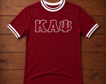 Embroidered Kappa Alpha Psi Letters Tee