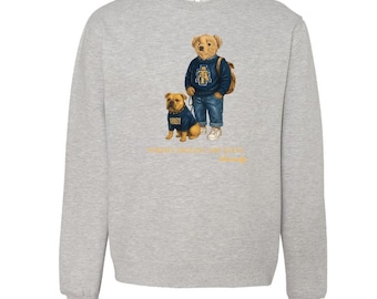 Polo Bear Inspired North Carolina A&T State University Sweatshirt