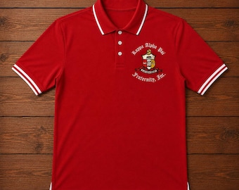 Kappa Alpha Psi Embroidered COA Polo