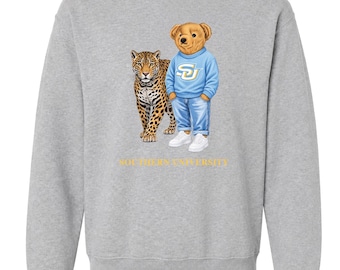 Polo Bear Inspired Southern University Sweatshirt