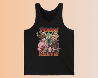 Toby Keith tank top, Toby Keith 90s Country Music tank top, Country Music Legend Homage, Toby Keith Honoring tank top, RIP Toby Keith
