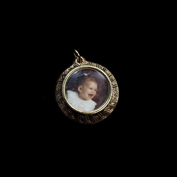 Vintage Photo Picture Charm Pendent - image 4