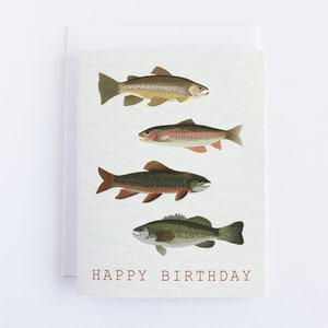 Geburtstags Fisch // Geburtstagskarte