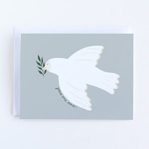 Paz y amor // Tarjeta de felicitación navideña