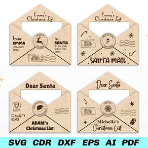 Carta 3d a Santa ornamento SVG archivo de corte láser sobre a archivo de corte de Santa