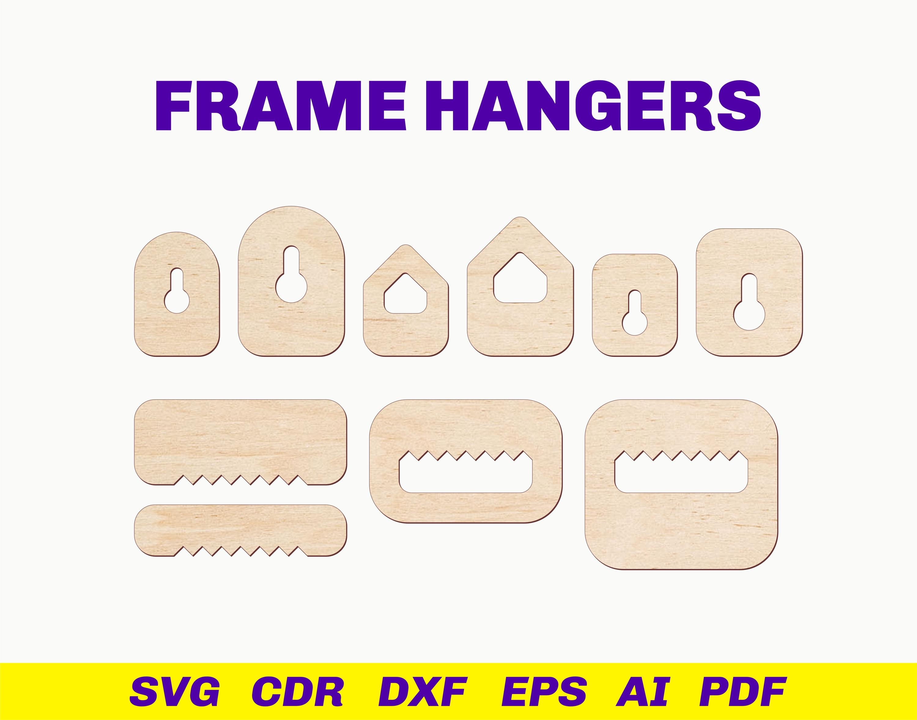 Taskar Clip Over Sawtooth Frame Hanger 2-3Mm Board (20 Pack) Picture - View #2