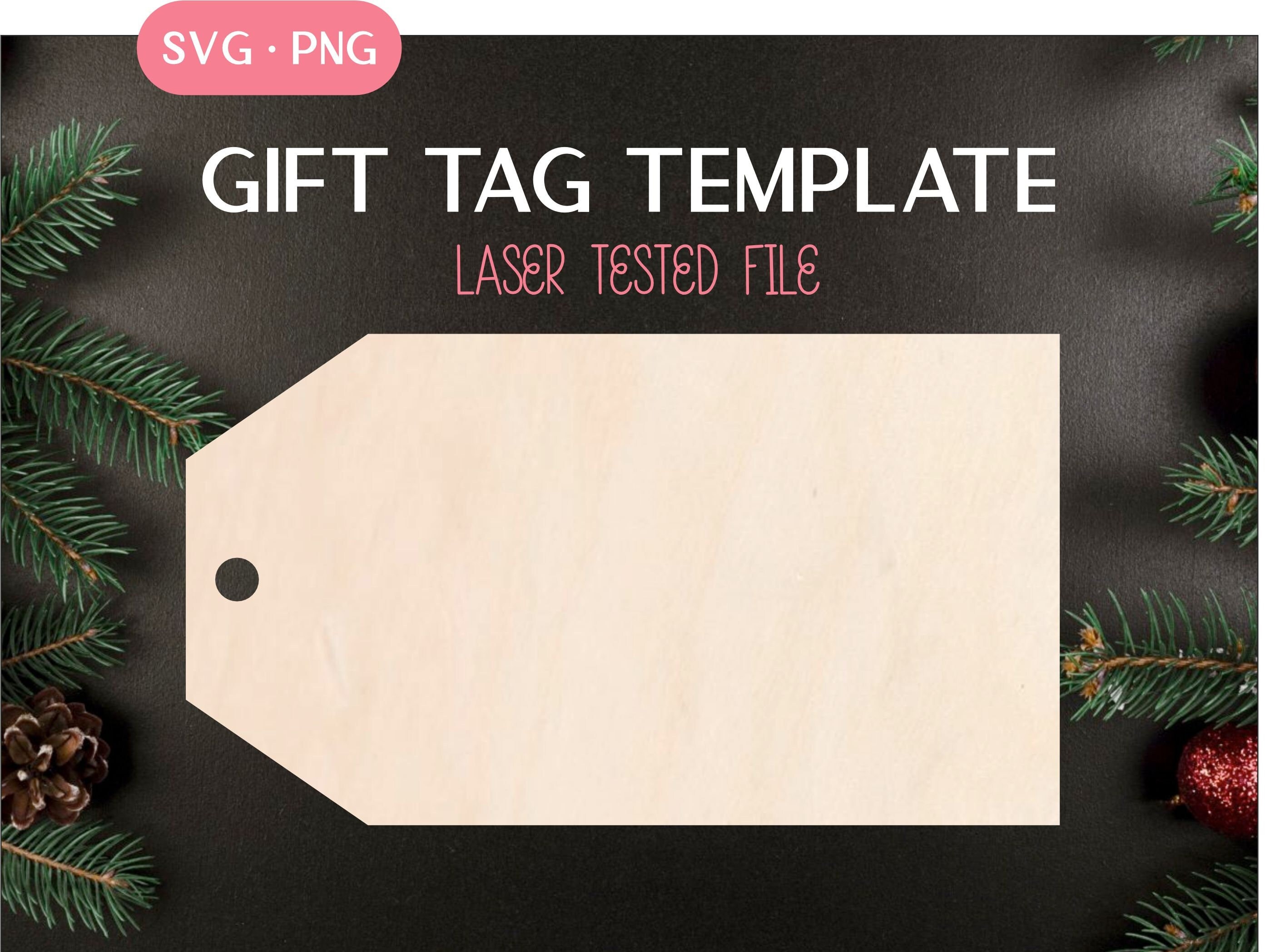 Stocking Tag Svg Laser Stocking Name Tags File Stocking - Etsy