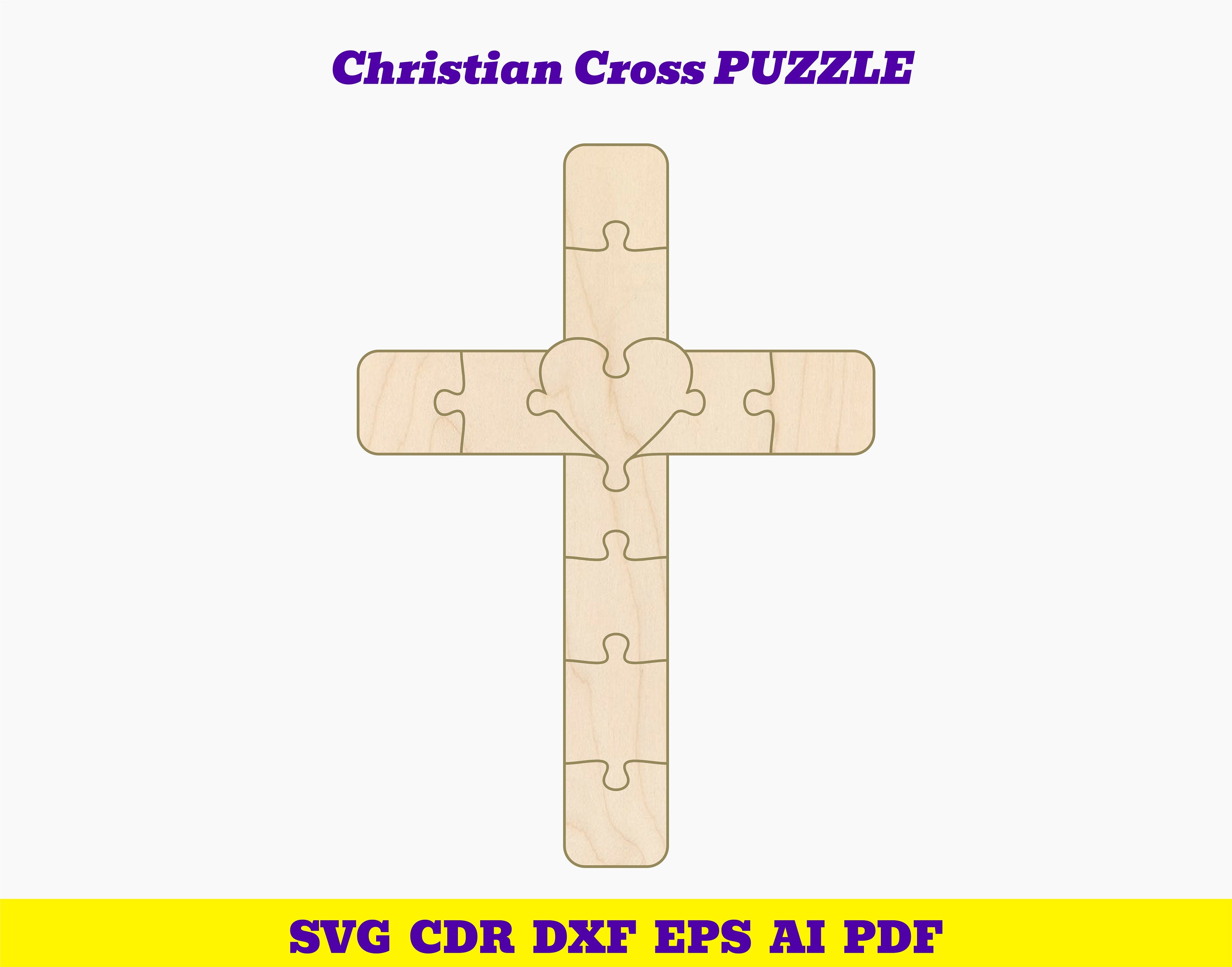 Christian Puzzles Laser - Etsy