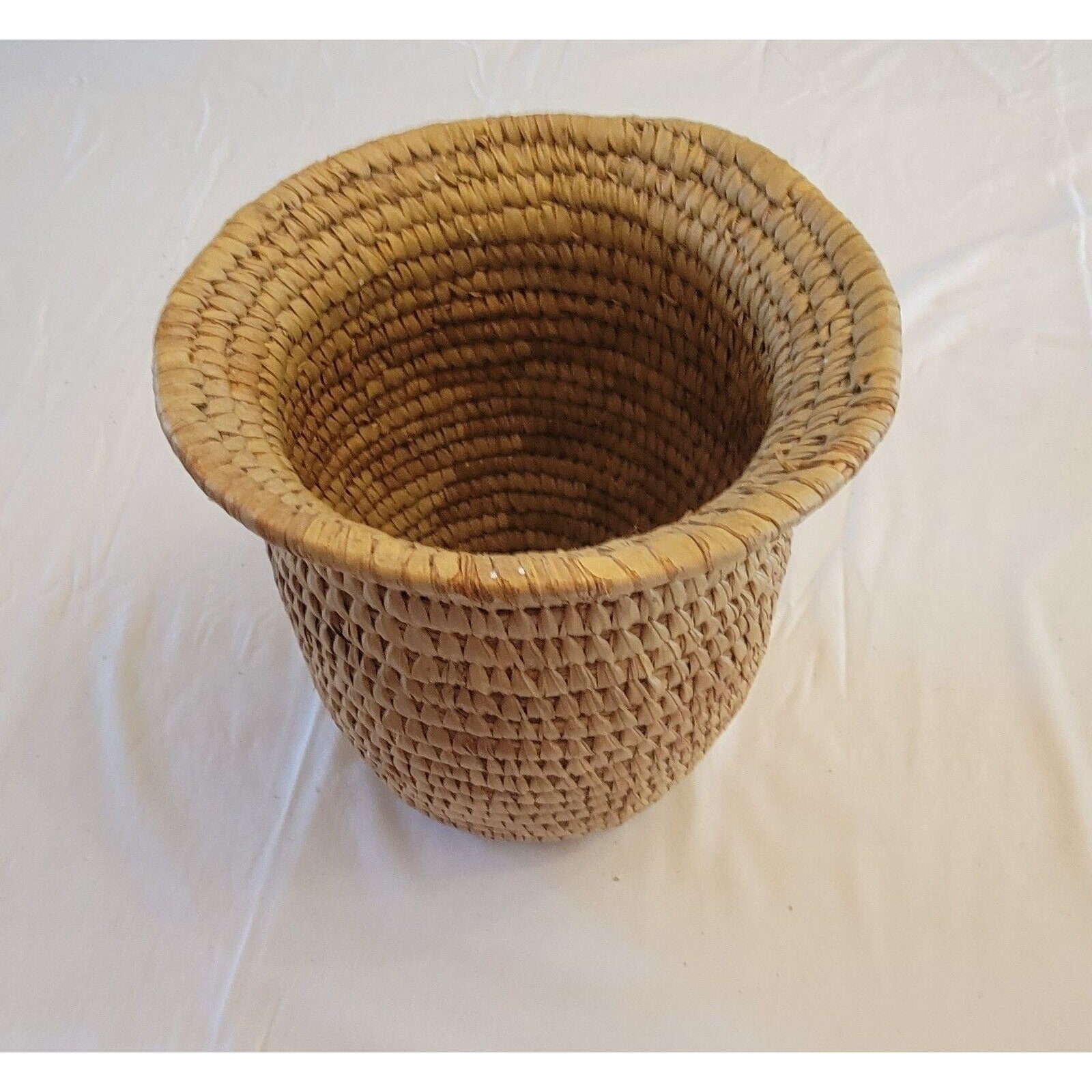 Vintage 1970' Nigerian Handwoven Basket Hausa Ibo Yoruba Etsy