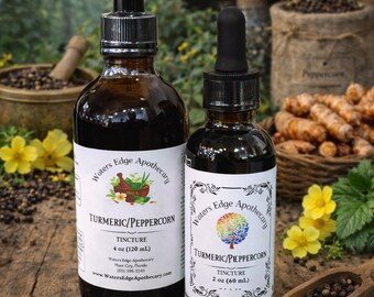 Tintura de cúrcuma y pimienta negra