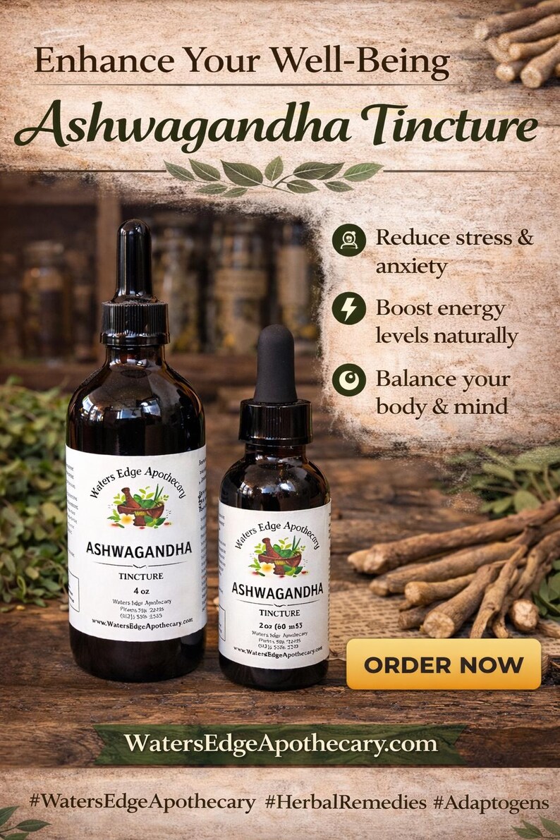 Tintura de Ashwagandha 2 oz. imagen 1
