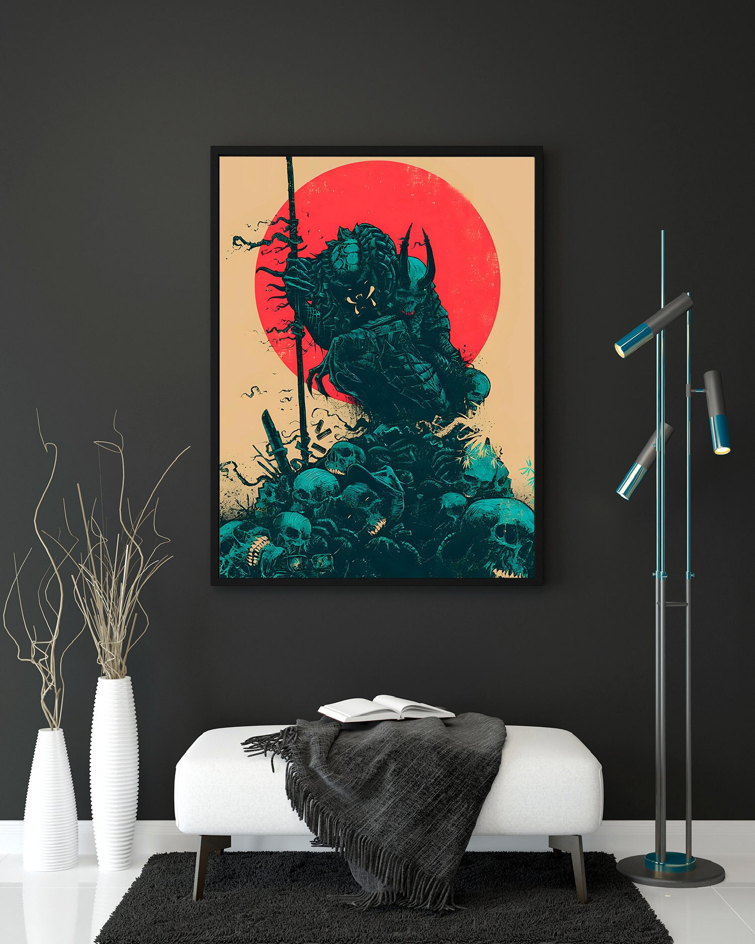 Demon slayer' Poster, picture, metal print, paint by Aerowolf, Displate
