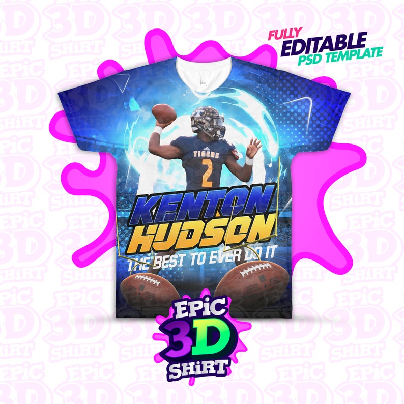 3D Football Shirt Template All Over Print Shirt Sport Shirt Template - Etsy