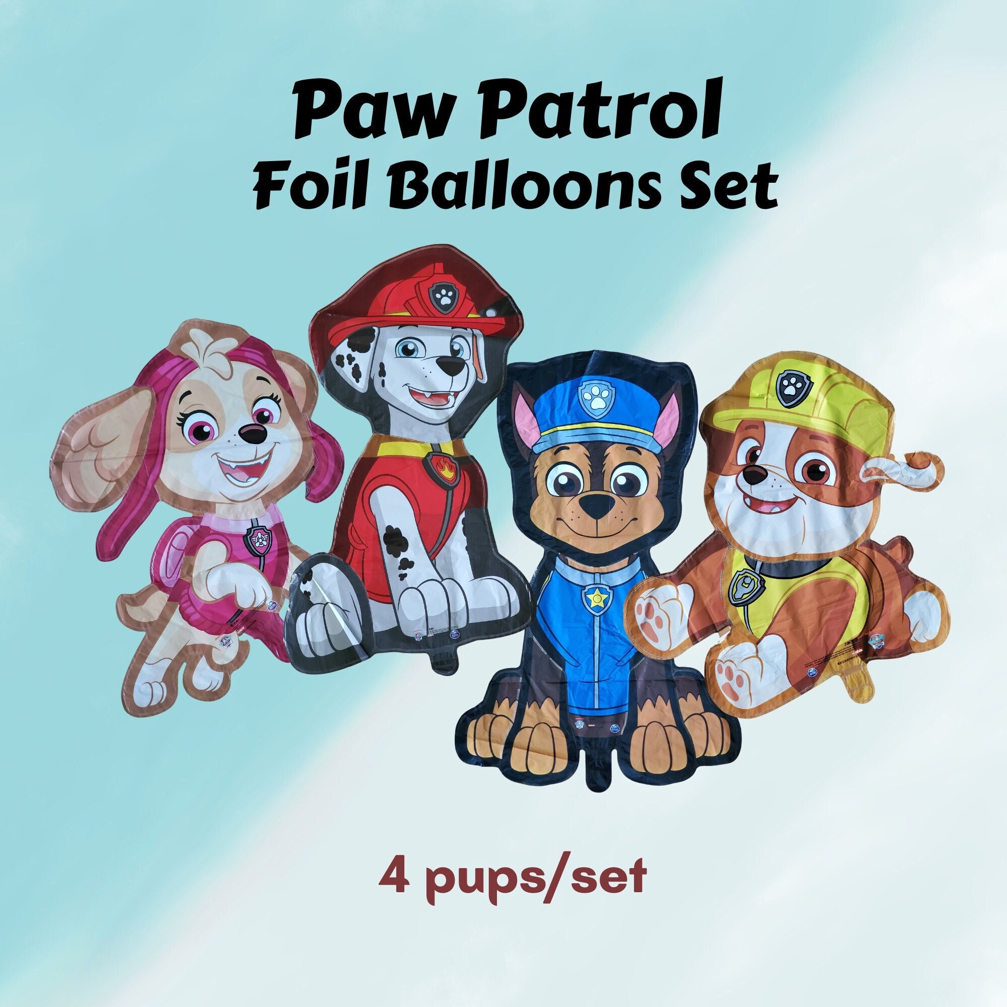 Pat Patrouille Girls Pups - Parure de Lit Enfant Coton Réversible