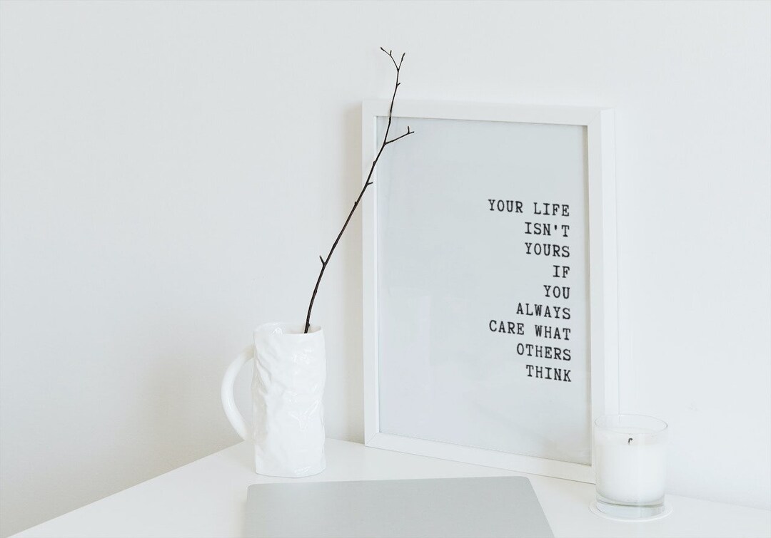 Printable Spiritual Quotes Wall Art Home Decor Minimalist Etsy