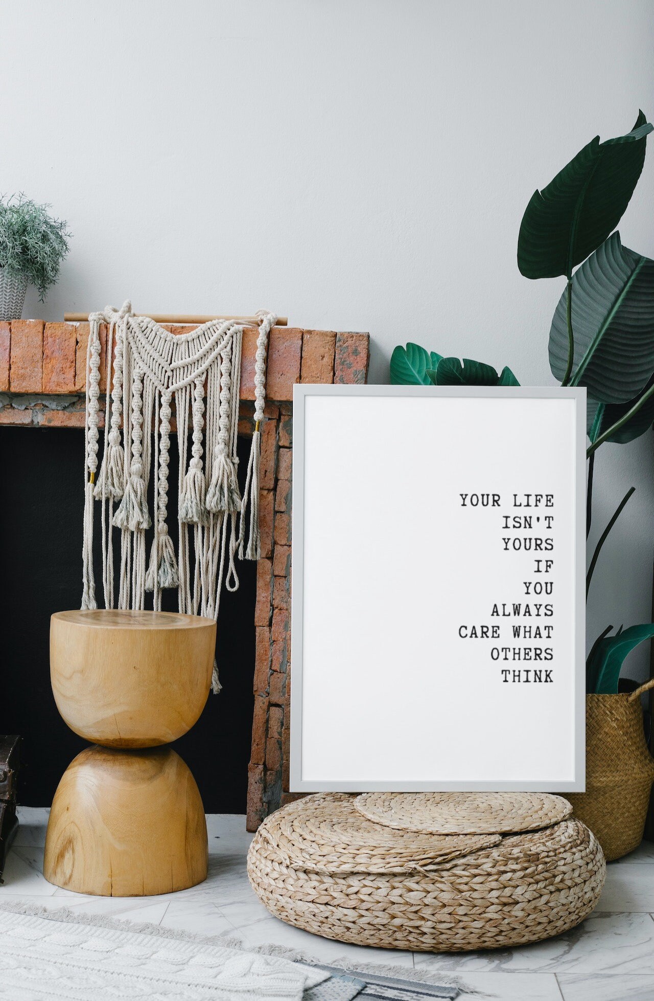 Printable Spiritual Quotes Wall Art Home Decor Minimalist Etsy