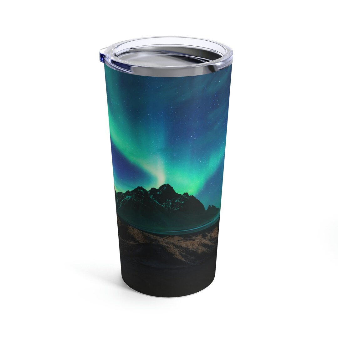 Northern Lights Gift Northern Lights Coffee Cup Travel Cup Hot or Cold