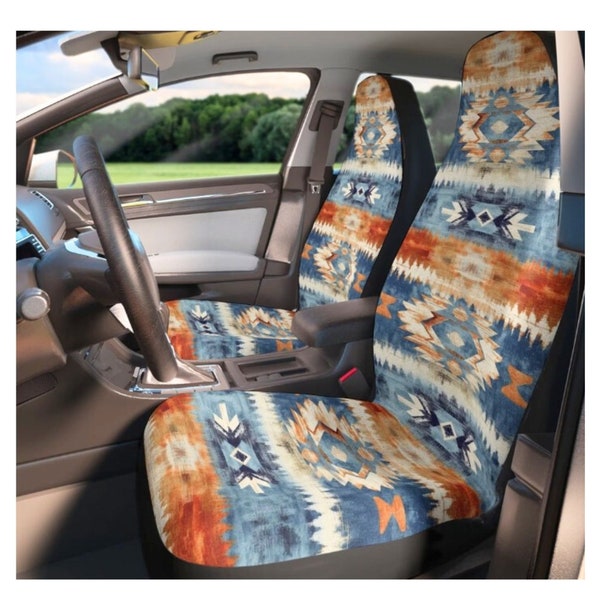 Southwestern Car Seat Covers Western Seat Covers for Car Truck SUV Van Native Car Decor Universal Seat Protectors for Vehicle Desert Seat