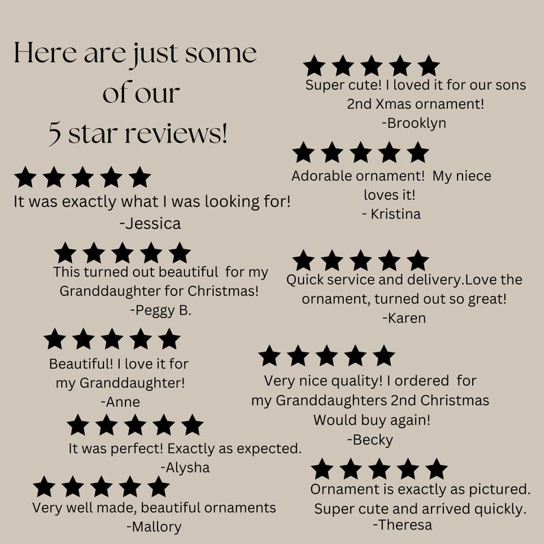 3rd Christmas Ornament Boy's Child Boy Third Christmas Custom Name Year