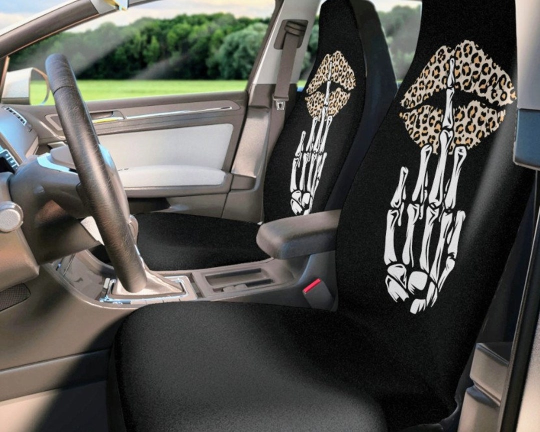 Skeleton Car Seat Covers Leopard Print Car Seat Covers for Etsy
