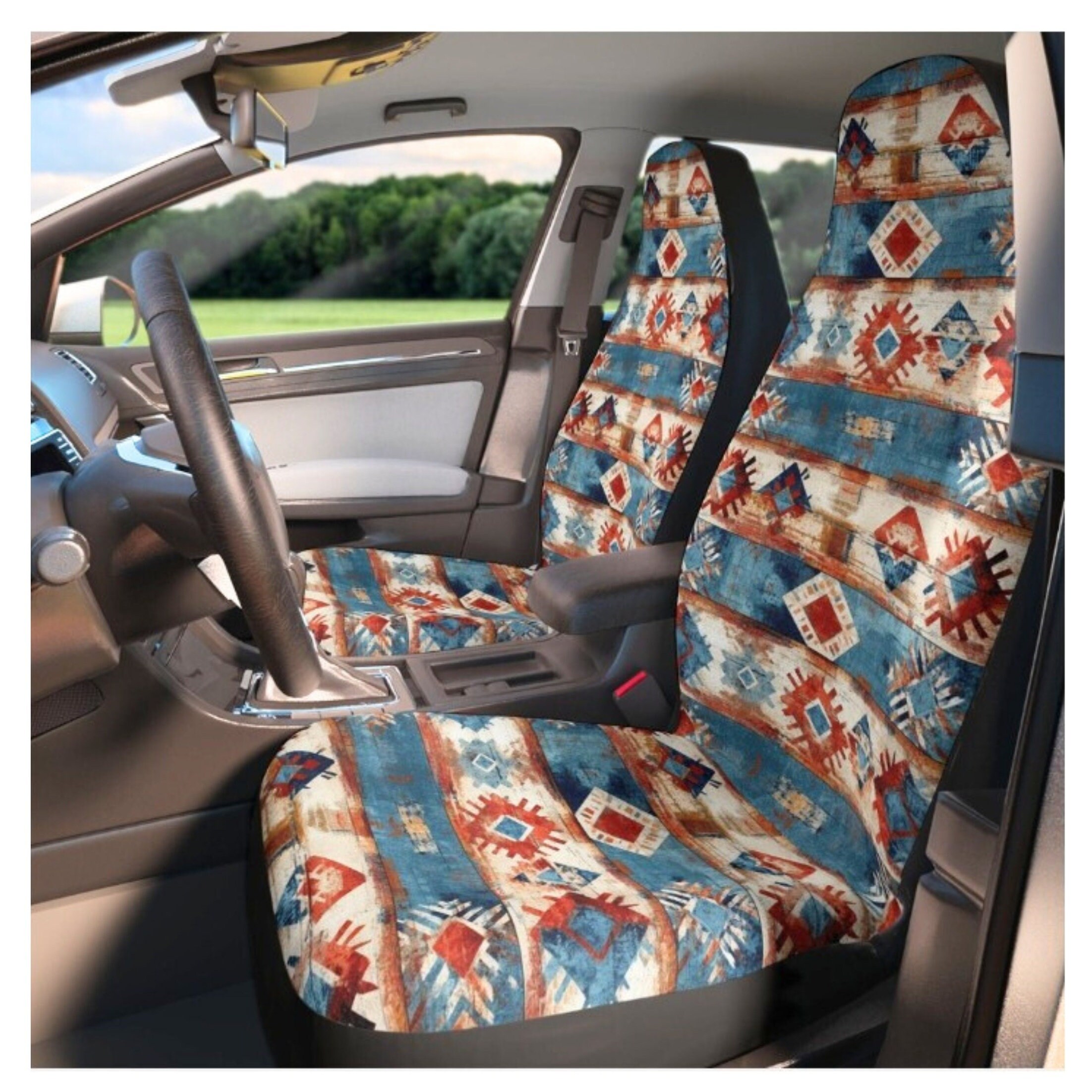 Car seat covers 2024 native american design