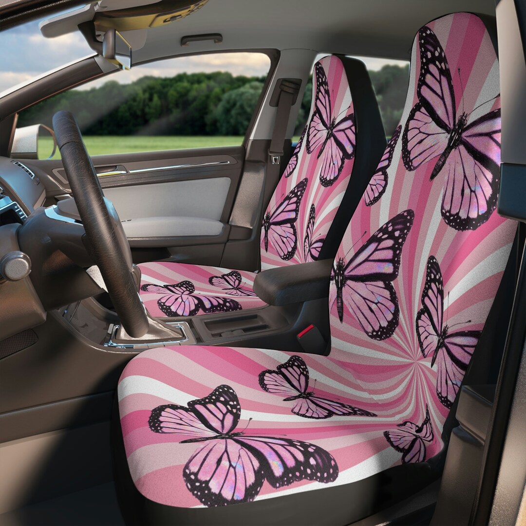 Butterfly Car Seat Covers,retro Car Seat Covers,butterfly Car