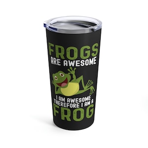Funny Frog Travel Mug,Frog Coffee Cup,Frog Gifts,Frog Asthetic Cup, Gift for Mom,Daughter,Sister,Niece,Son,Brother