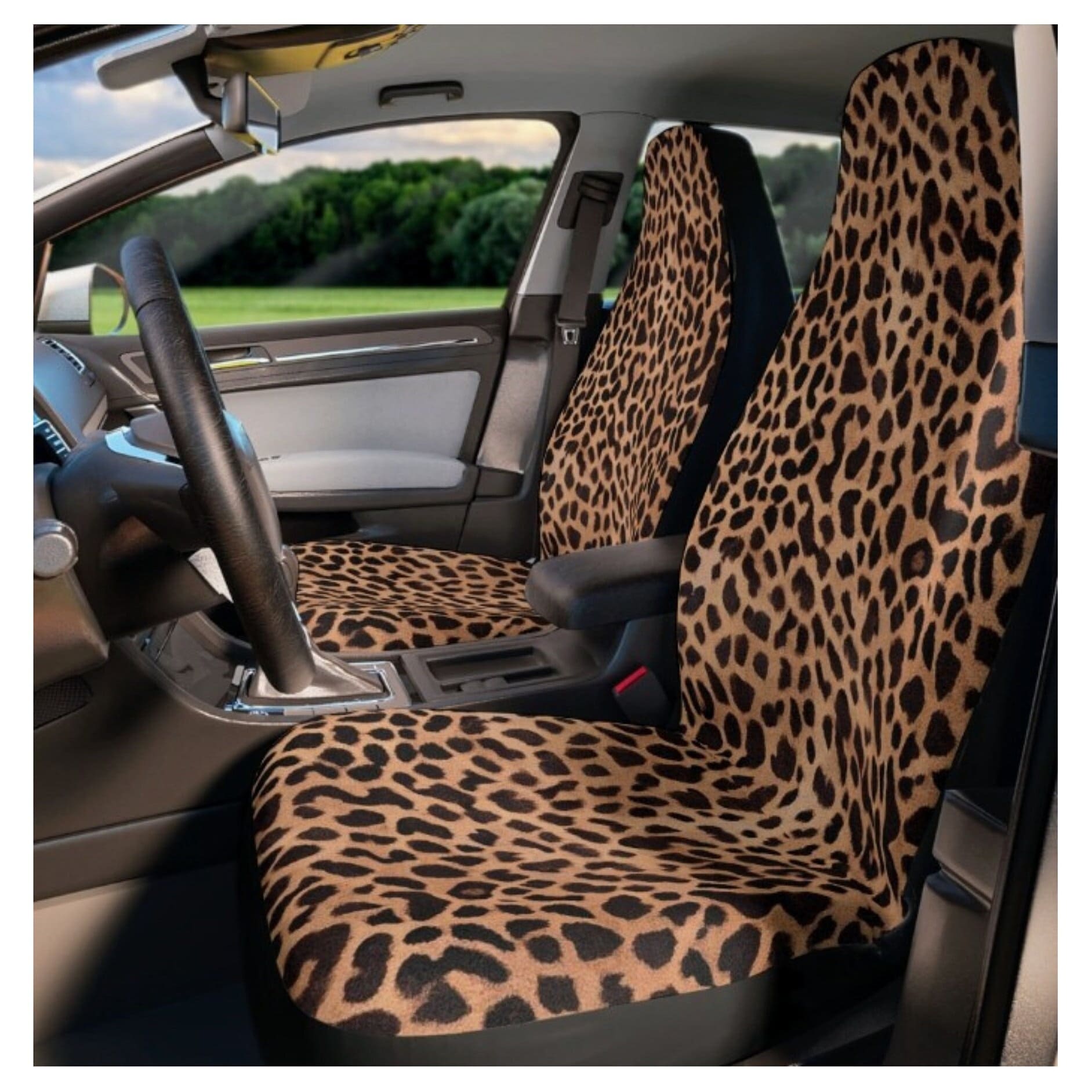 Leopard Print Car Seat Covers 70s Seat Covers for Car Truck SUV 70s Retro Car Decorations Groovy Car Accessories Seat Protectors for Vehicle Etsy