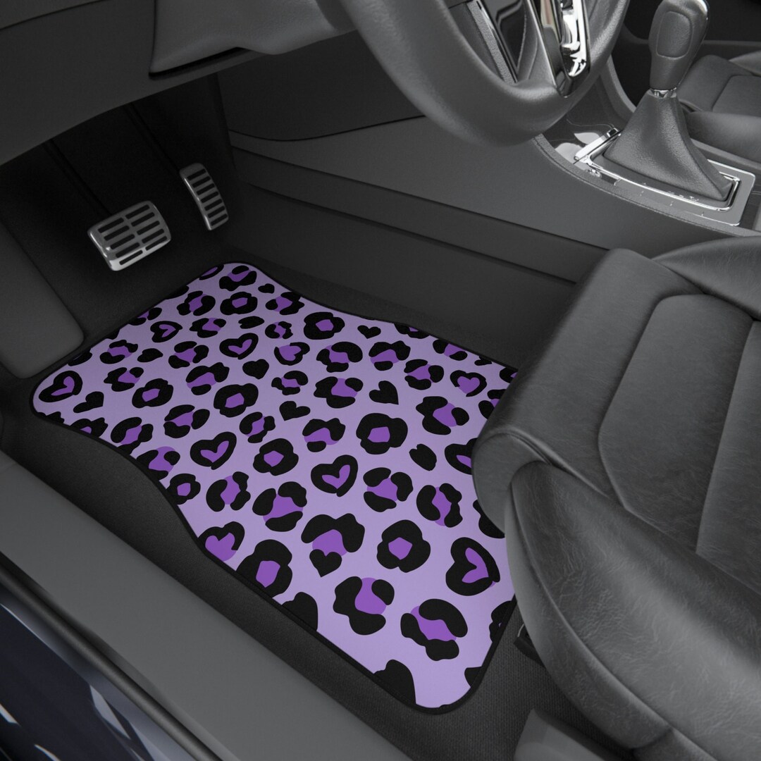 Leopard Print Car Mats,leopard Print Floor Mats for Car, Leopard Print Floormats,leopard Print