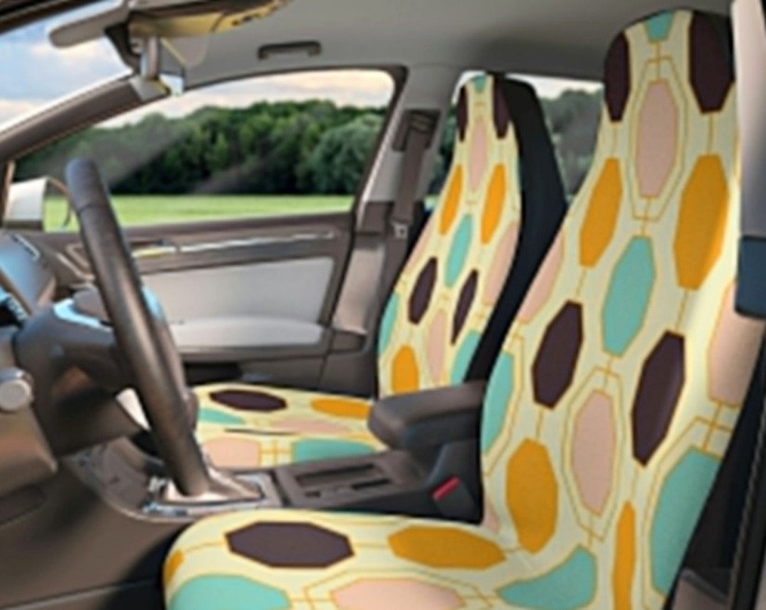 Vintage Sports Car Seat Cover