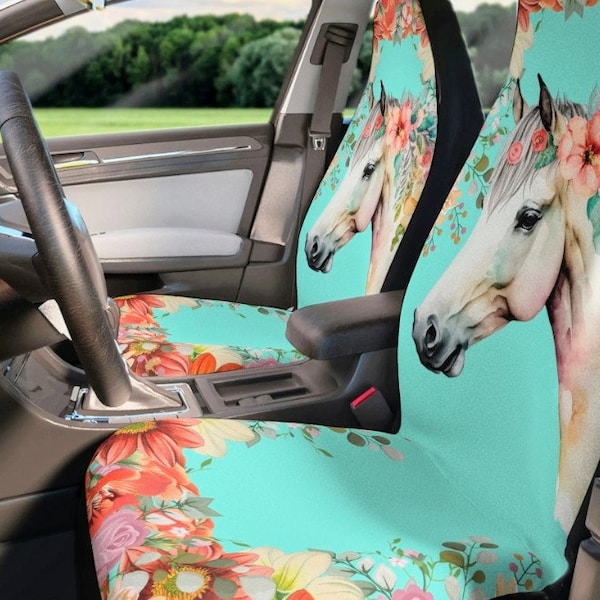 Seat Covers Western Print Etsy