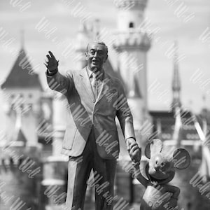 Disneyland Partners Statue Fine Art Photography Print