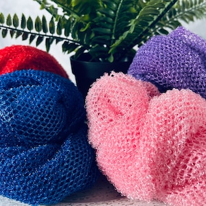 3pcs African Exfoliating Net Sponge