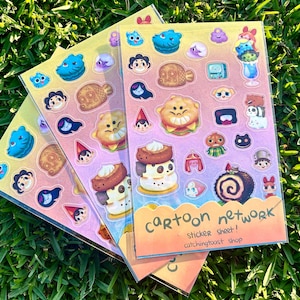 Cartoon Network Sticker Sheet - 28 pcs - Stationery - Glossy Vinyl