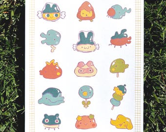 Kuromametchi Tama Plush Keychain - Etsy