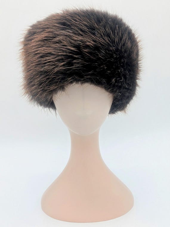 Beaver Pillbox Hat - Etsy display picture 1