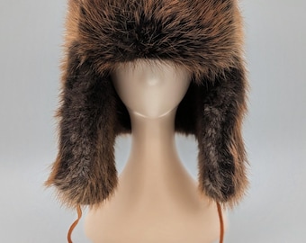 Beaver Fur Trapper Hat