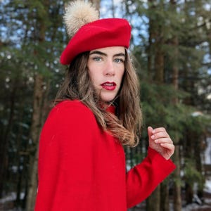 Fur Beret - Etsy display picture 3